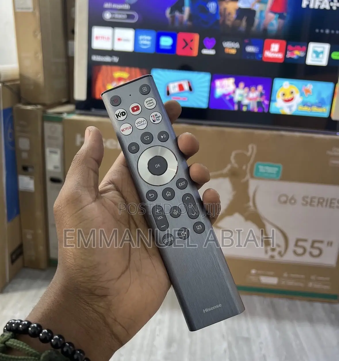 Hisense 55” QLED Smart TV