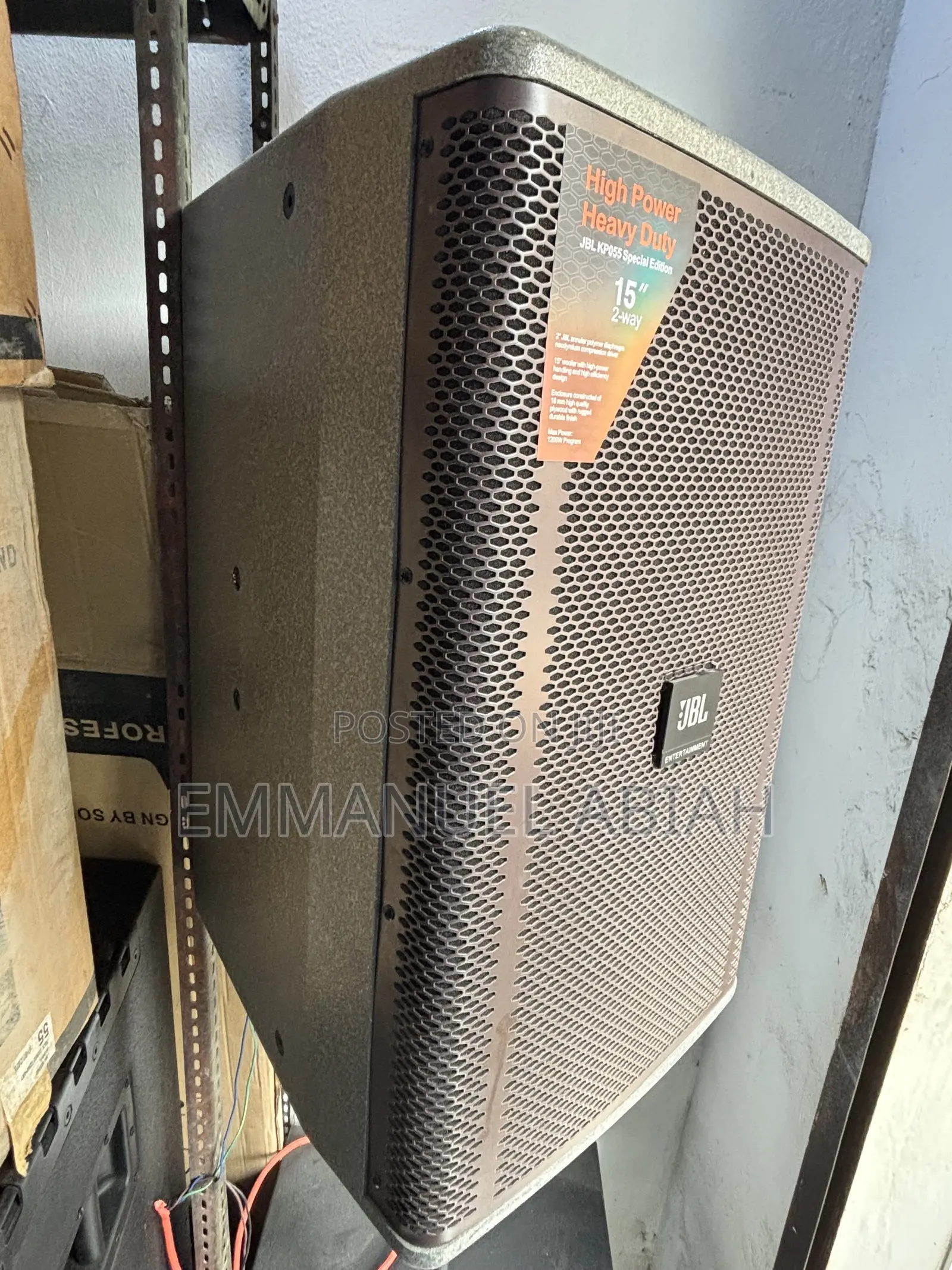 JBL KP055 15” Professional Heavy-Duty Speaker