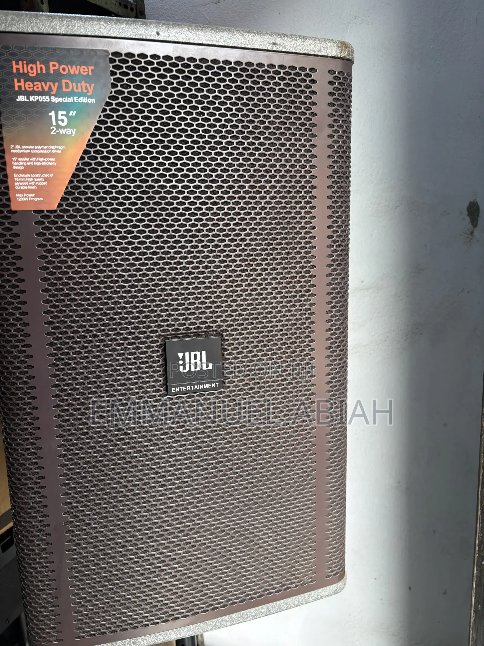 JBL KP055 15” Professional Heavy-Duty Speaker