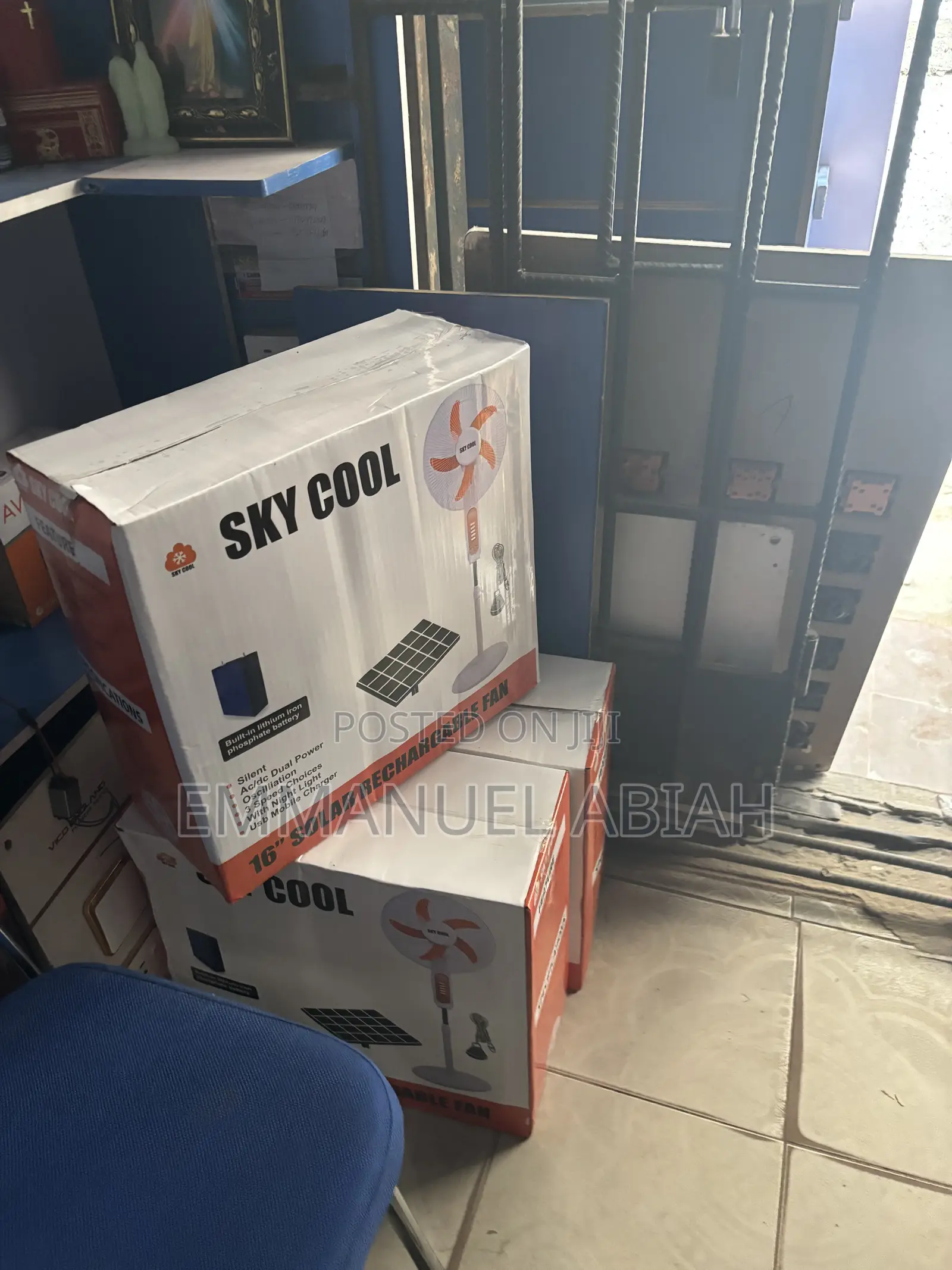 Sky Cool Solar Fan