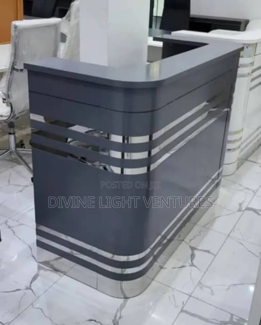 Beautiful Black Reception Table