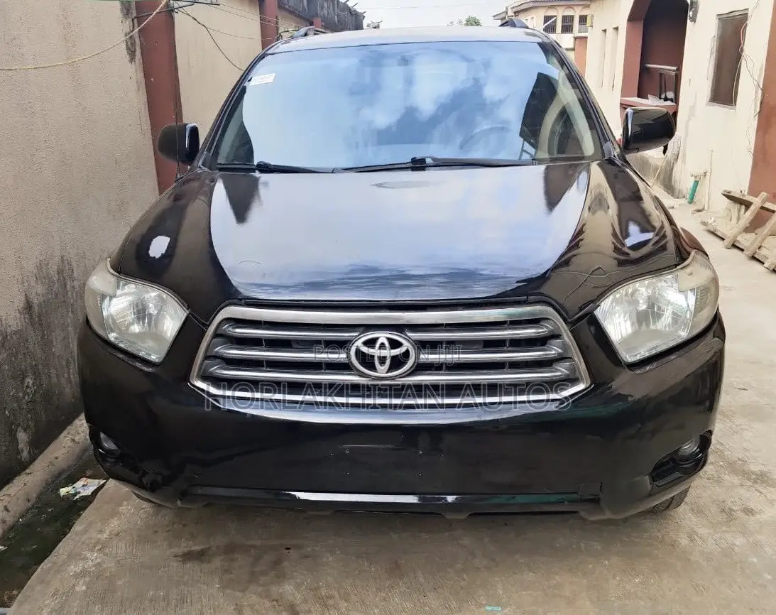 Toyota Highlander Limited 2010 Black
