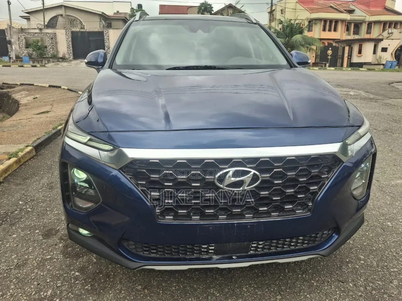 Hyundai Santa Fe Limited 2.0T FWD 2019 Blue