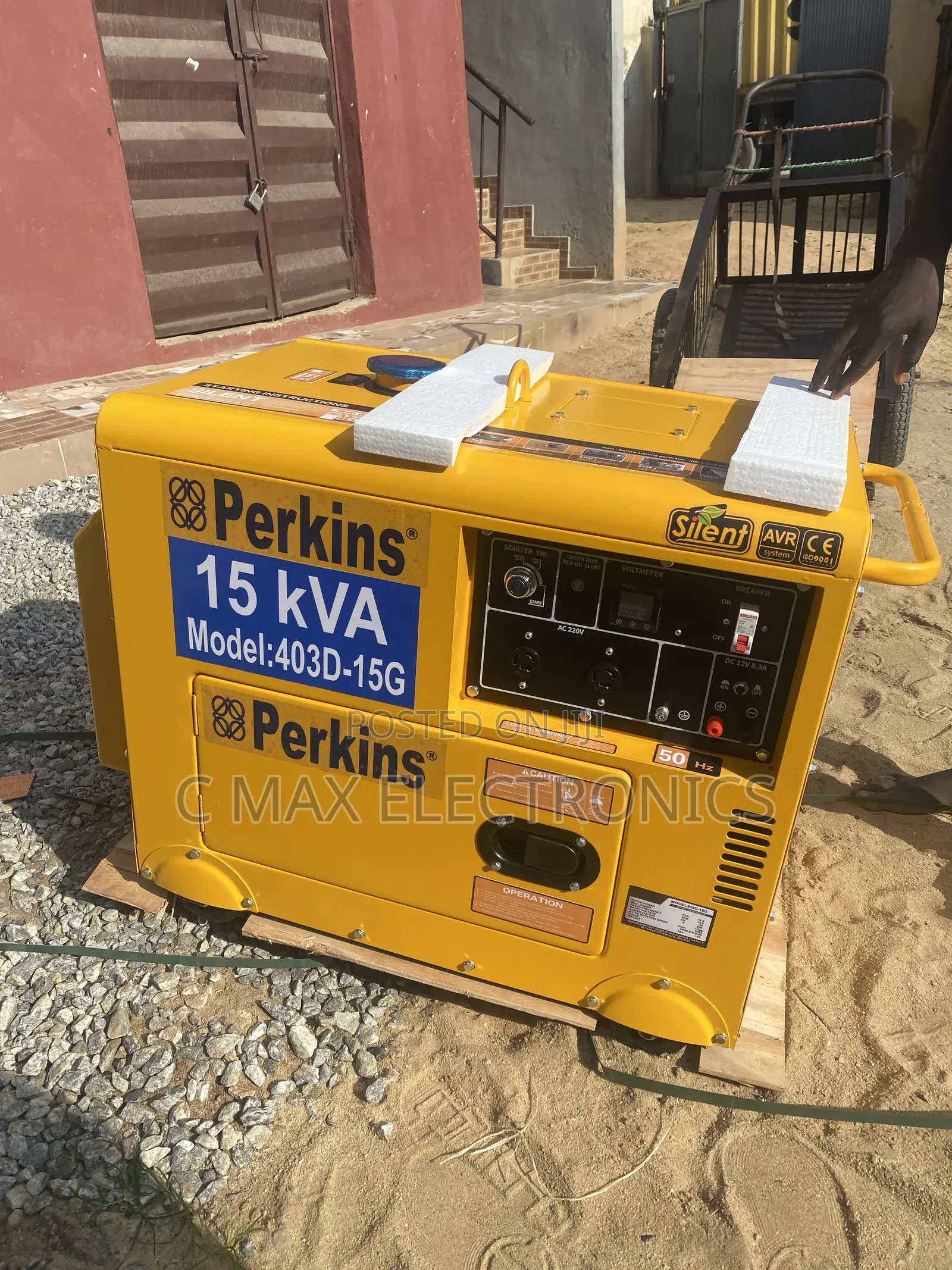 Perkins 15KVA Diesel Soundproof Generator