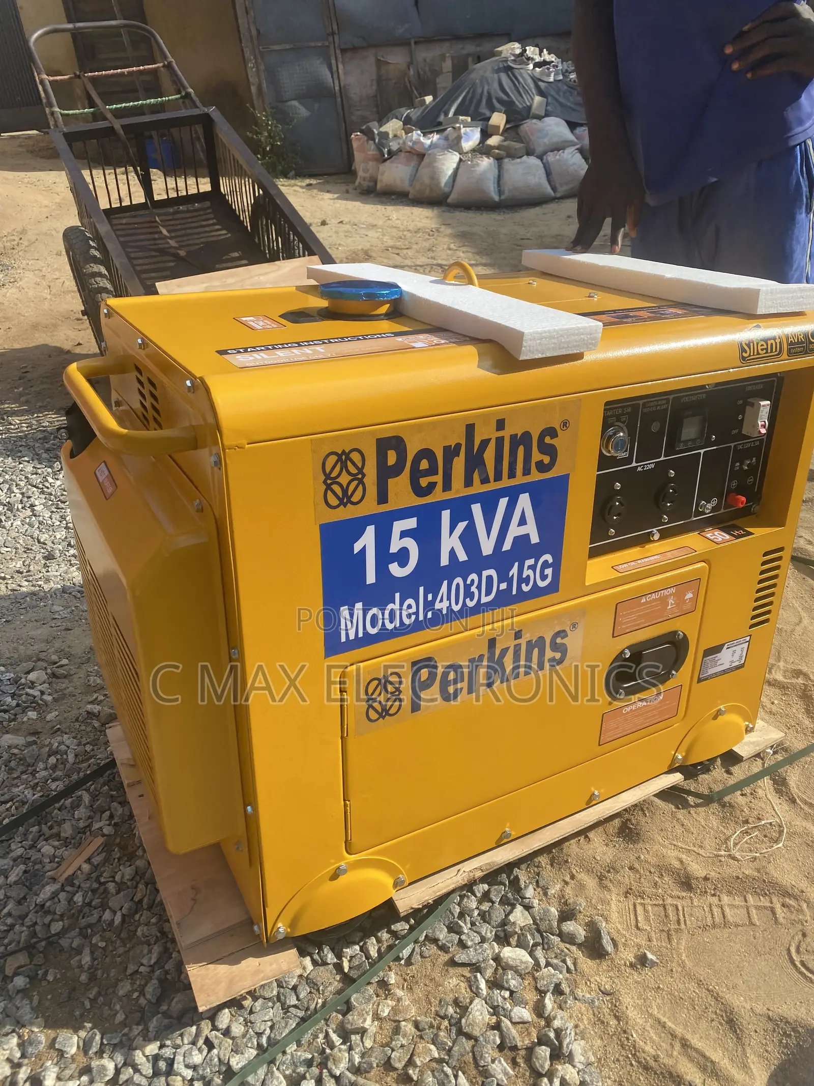 Perkins 15KVA Diesel Soundproof Generator
