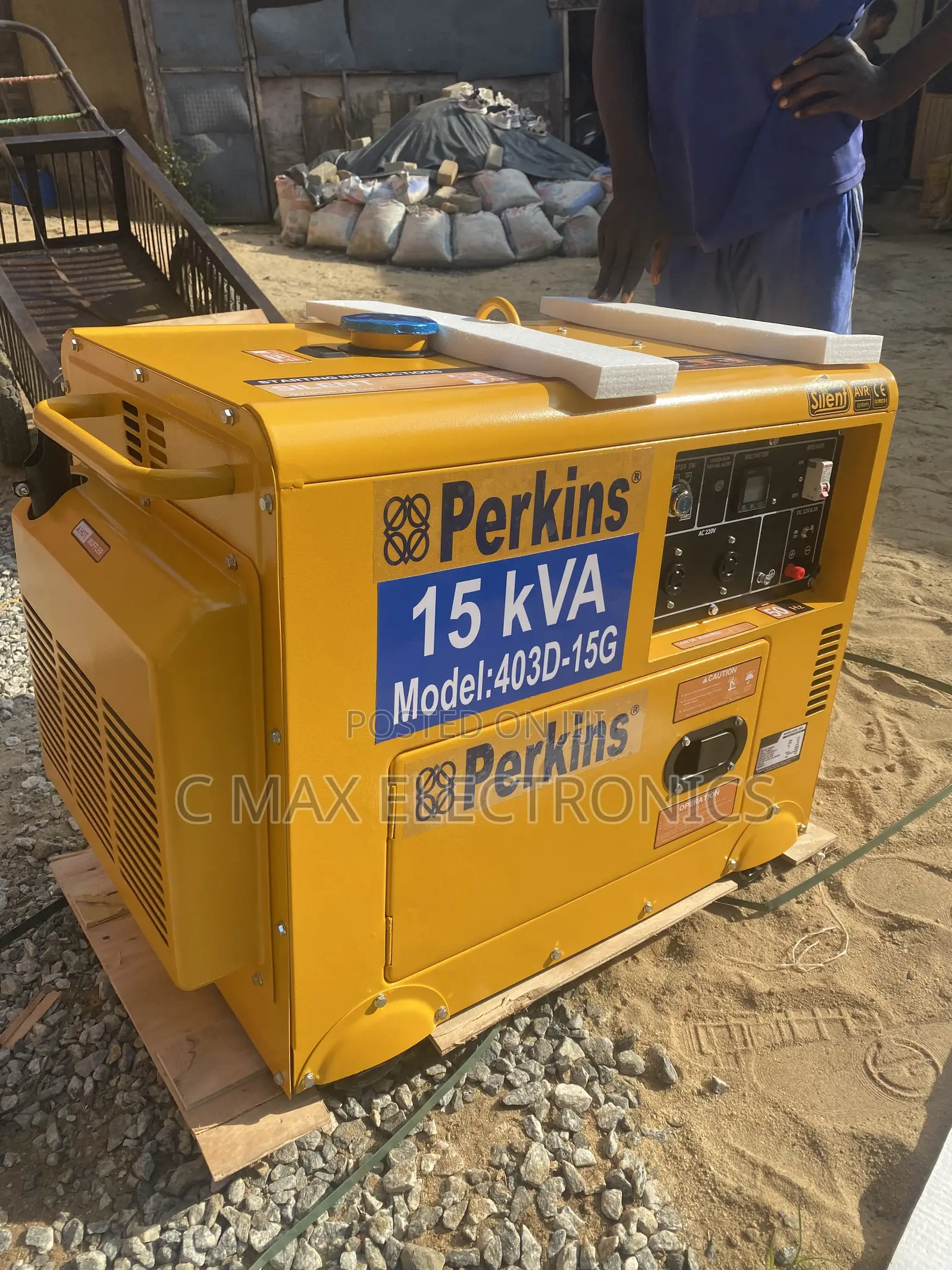 Brand New Perkins 15KVA Diesel Generator