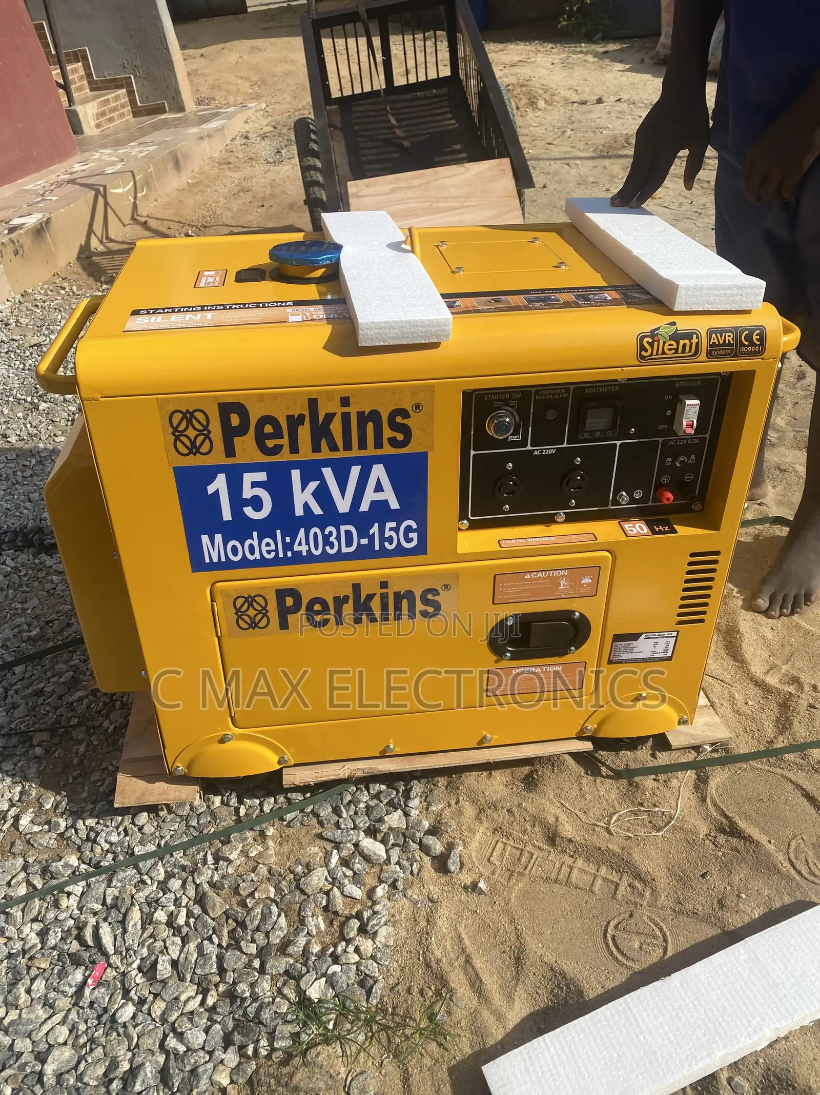 Perkins 15KVA Silent Diesel Generator