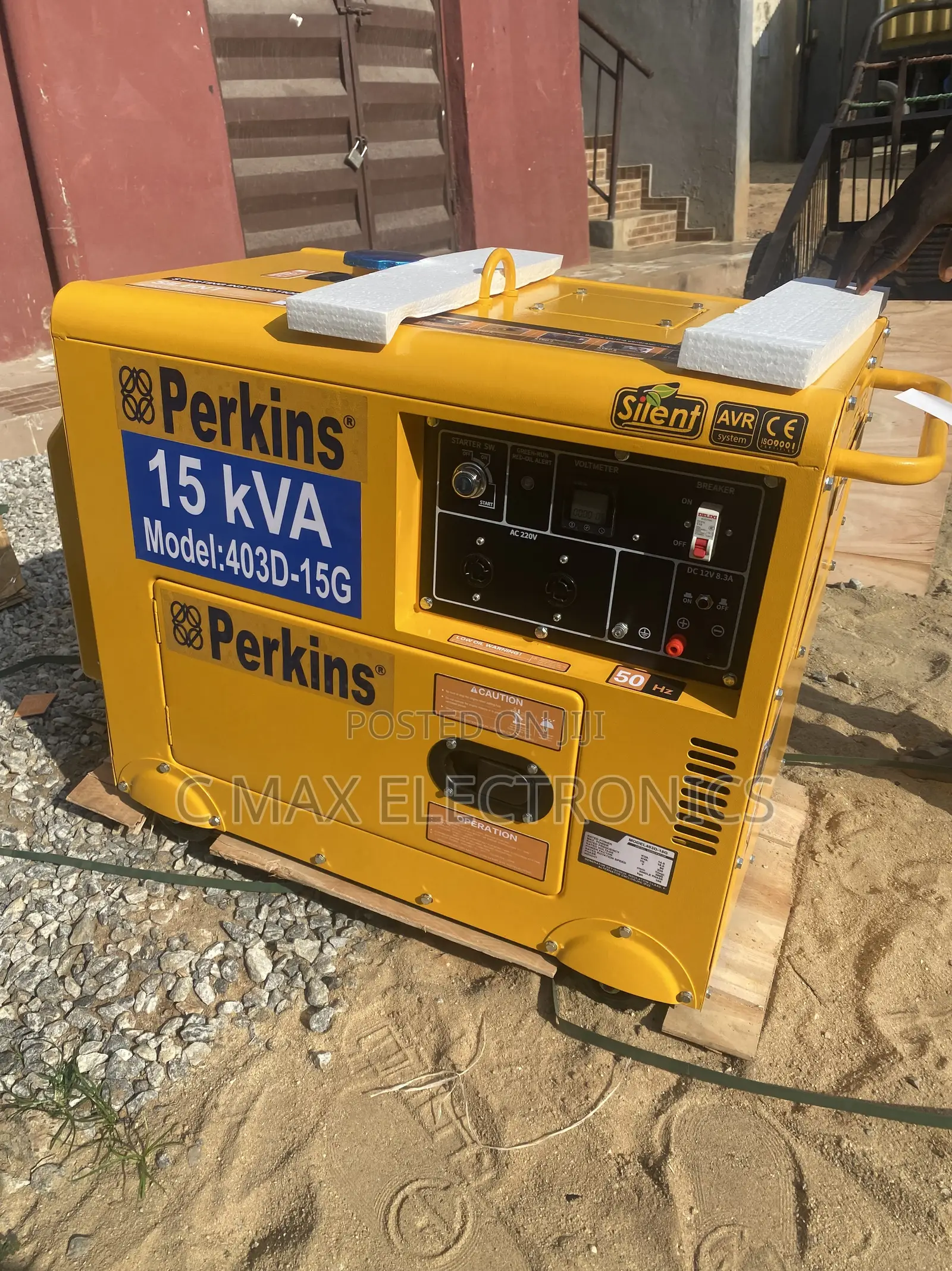 Perkins 15KVA Soundproof Diesel Power Generator