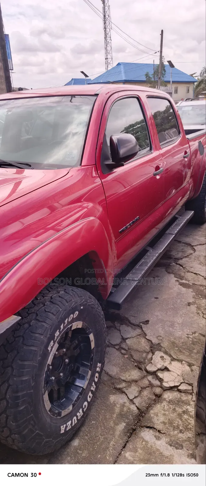 Toyota Tacoma PreRunner V6 4dr Access Cab 6.1 ft. SB (4.0L 6cyl 5A) Red