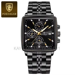 Poedagar Wrist Watch Foreconer Chronograph