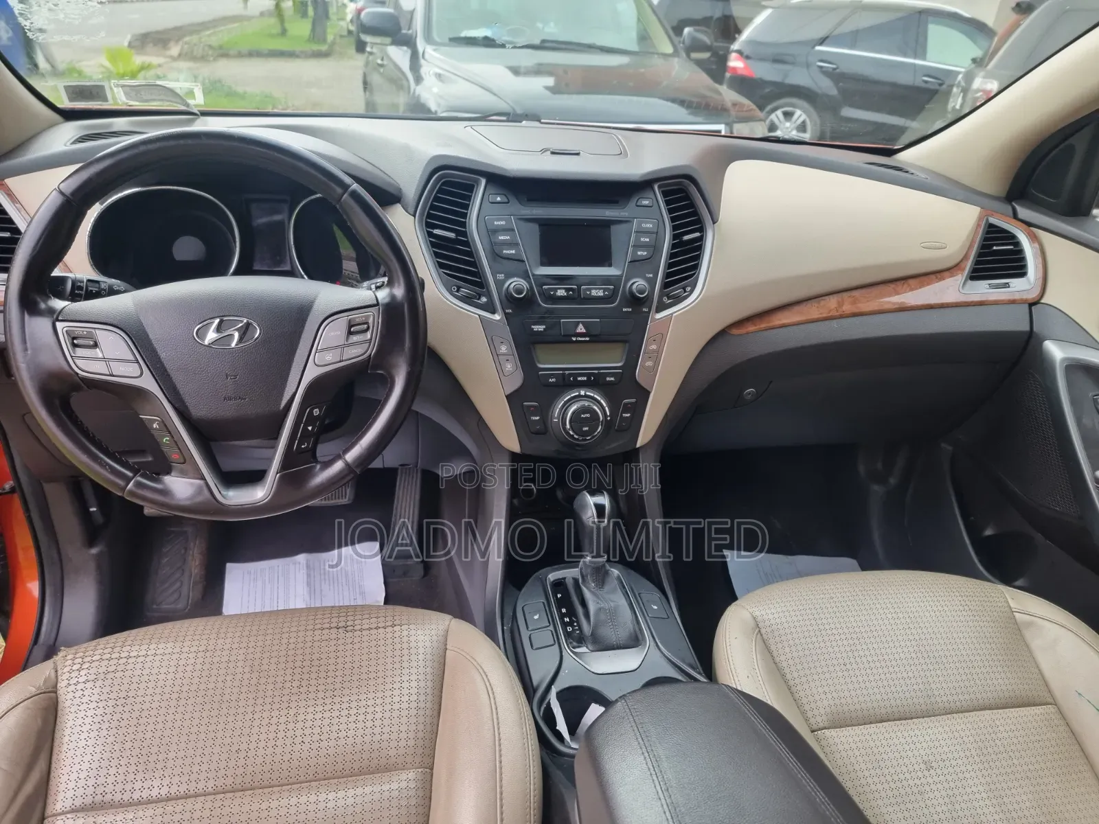 Hyundai Santa Fe 2014 Orange