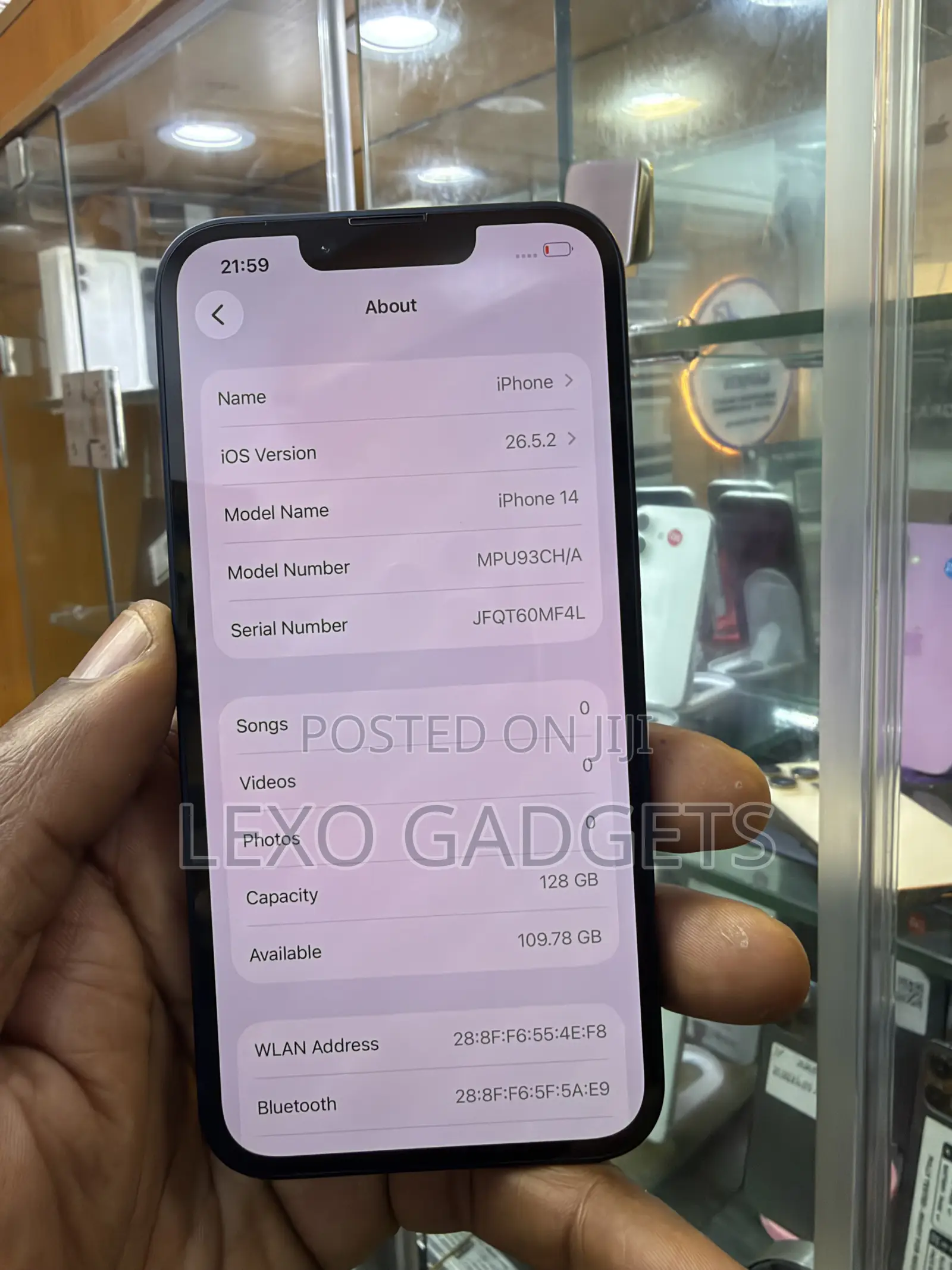 New Apple iPhone 14 128 GB Black