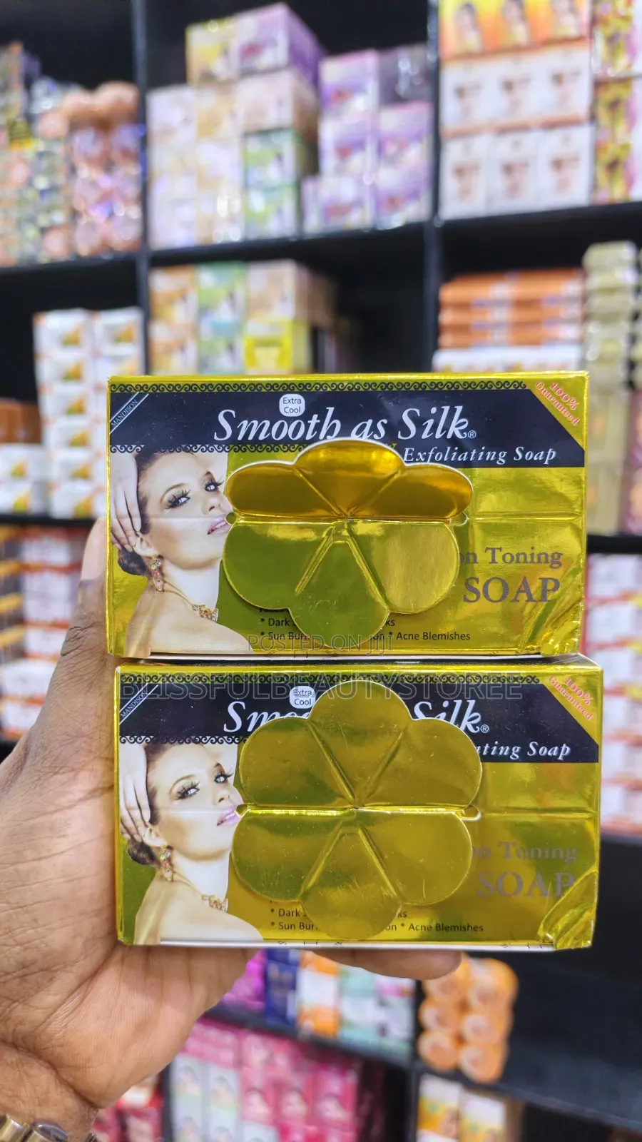 Smooth as Silk Exfoliating Toning Soap