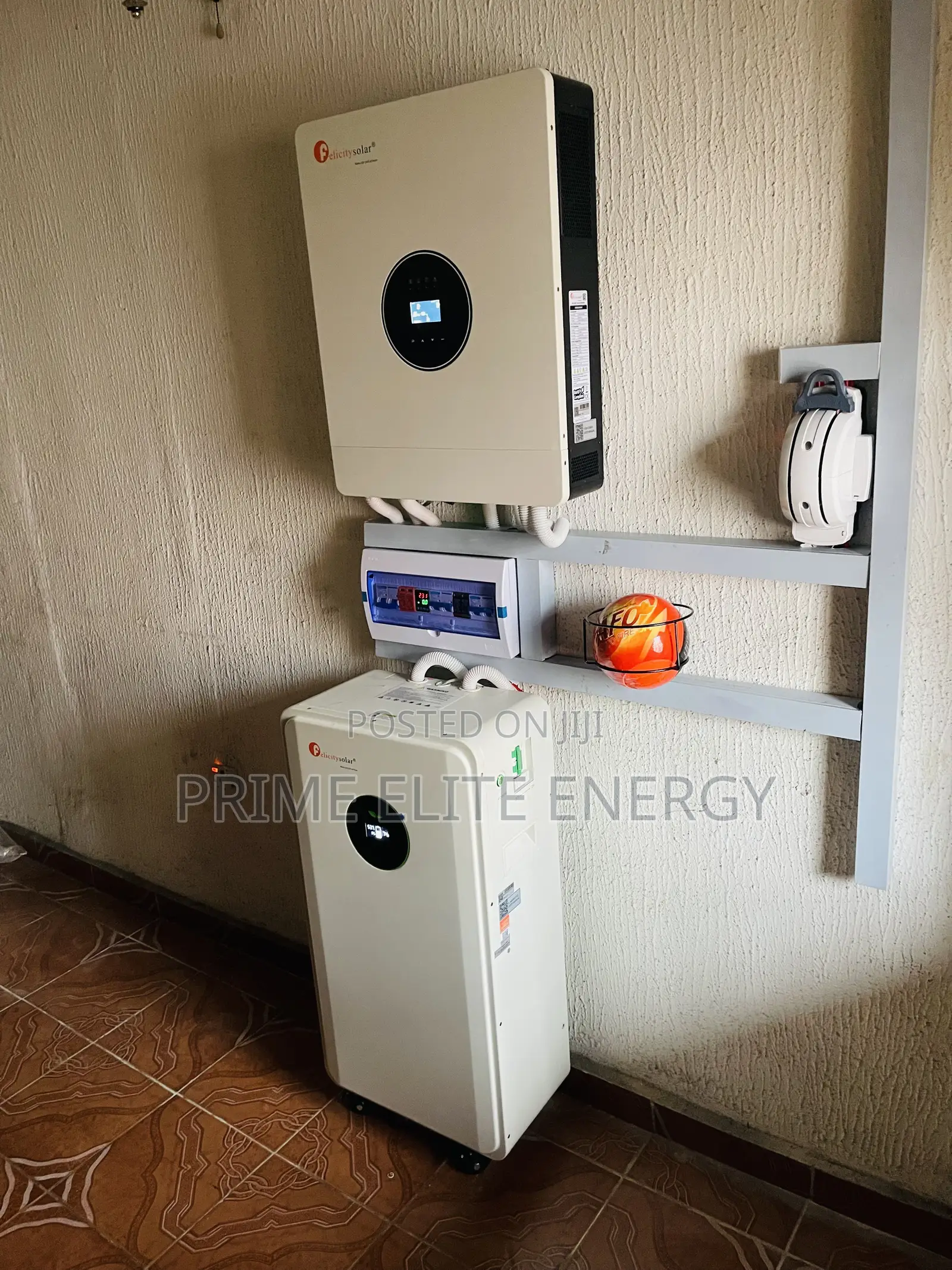 Felicity 12kva With 15kwh Battery and 12pcs of 650w Jinko Solar Panel