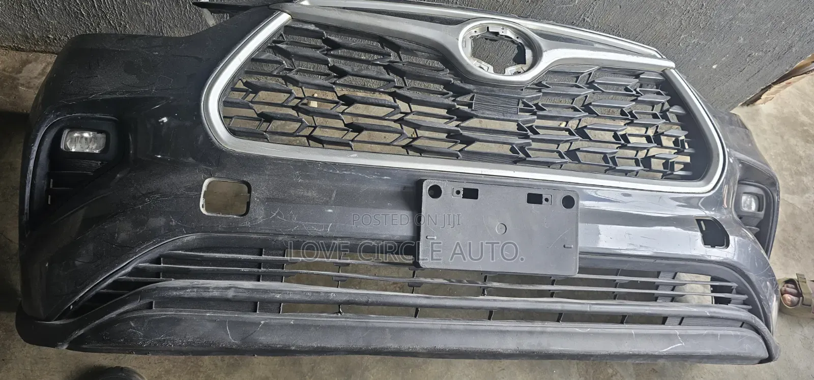 Highlander 2020 Complete Front Bumper