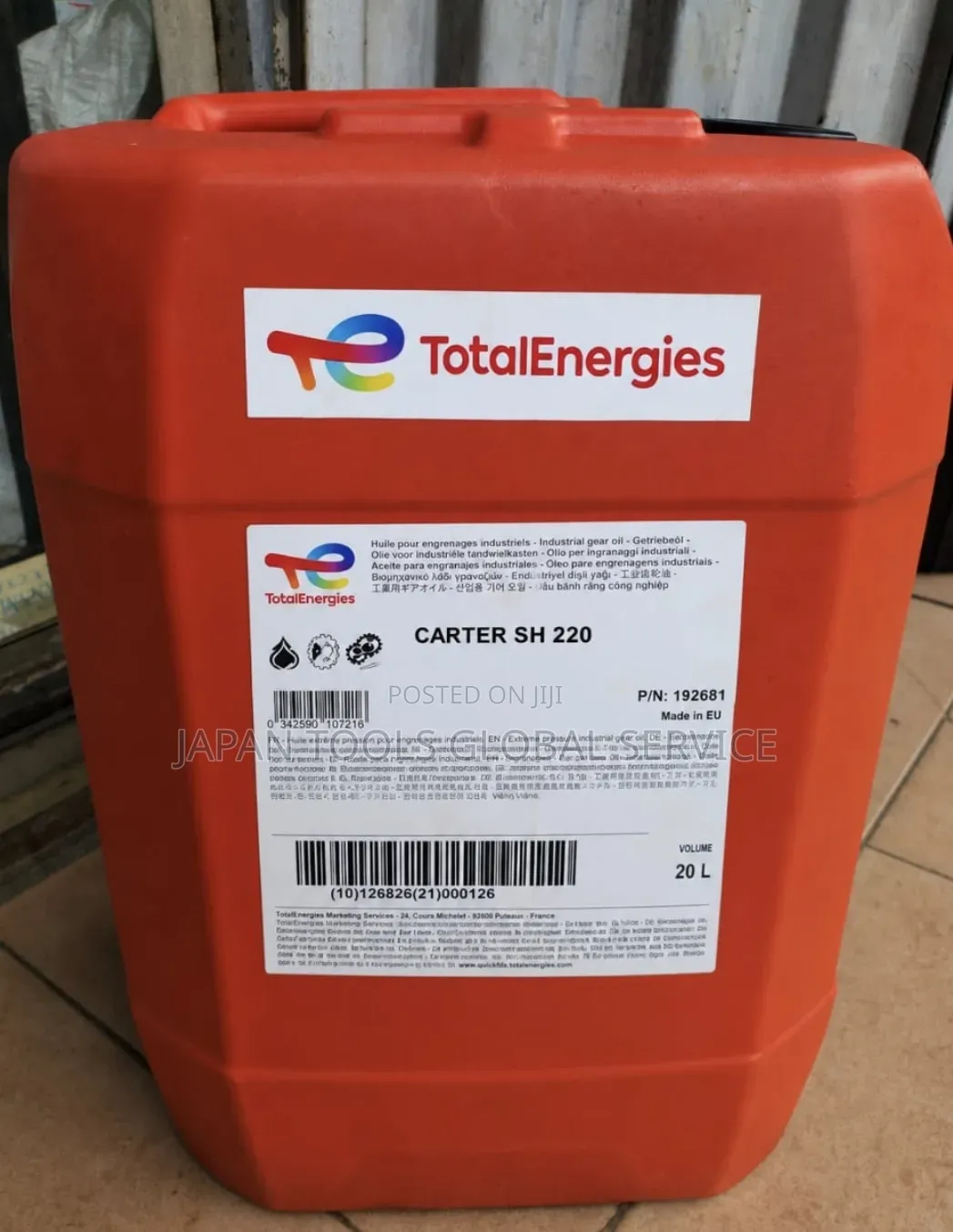 Total Carter SH 220 Oil (20Litre)