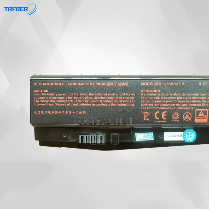 N850bat-6 Notebook Battery for Mechanic T58-T1 T2s D1 D3 G1 T5c Tix T3