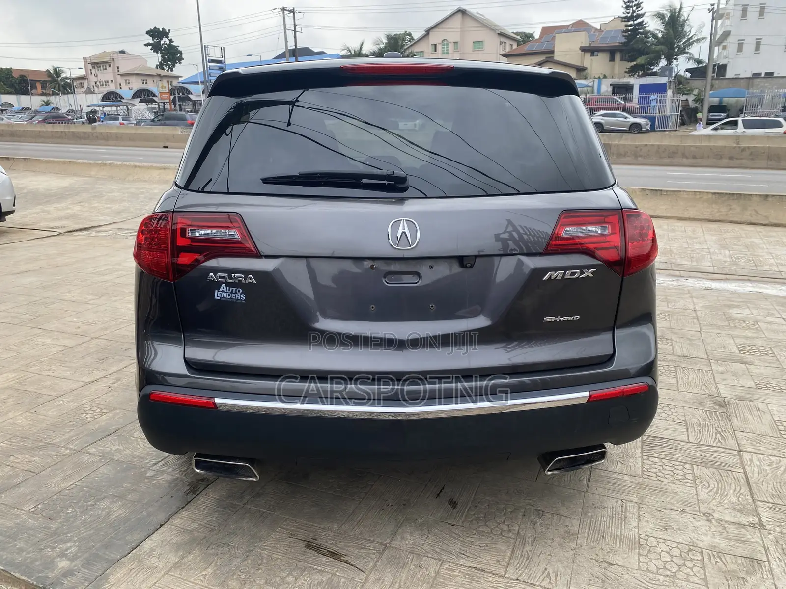 Acura MDX Advance Package SUV AWD (3.7L 6cyl 6A) 2011 Gray
