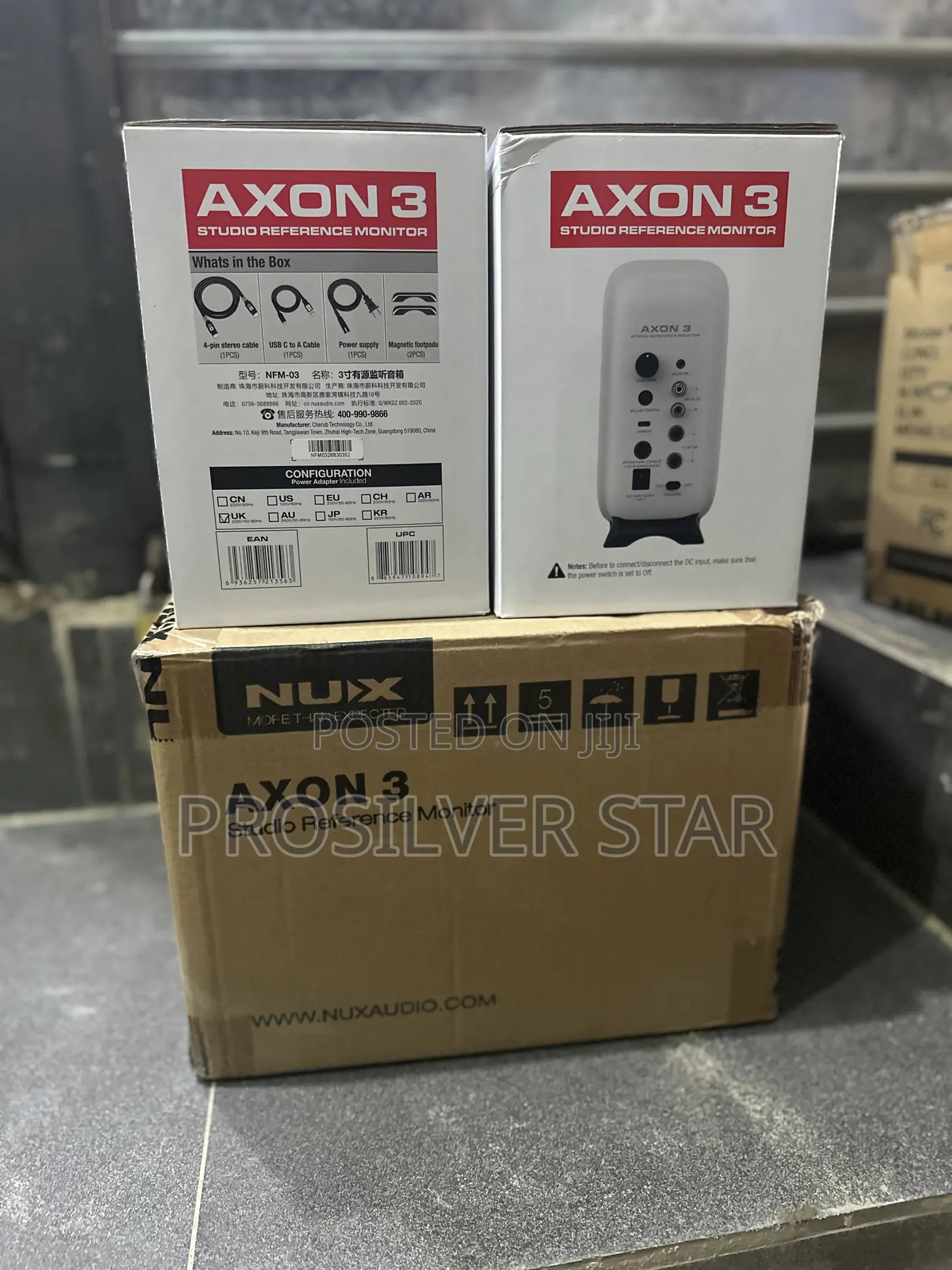 NUX AXON 3 (NFM-03) Studio Reference Monitor