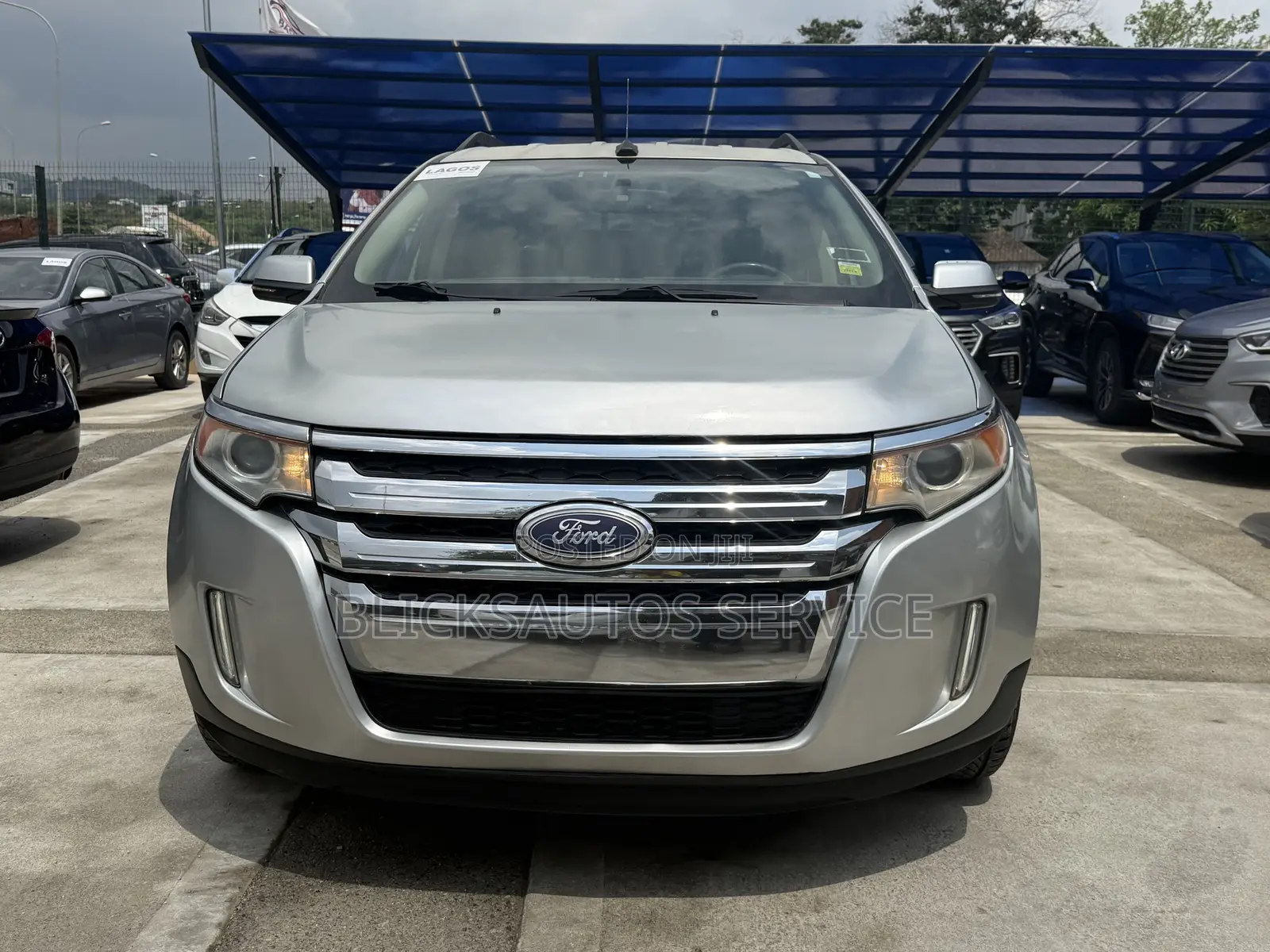 Ford Edge SEL 4dr SUV AWD (2.0L 4cyl Turbo 6A) 2015 Silver
