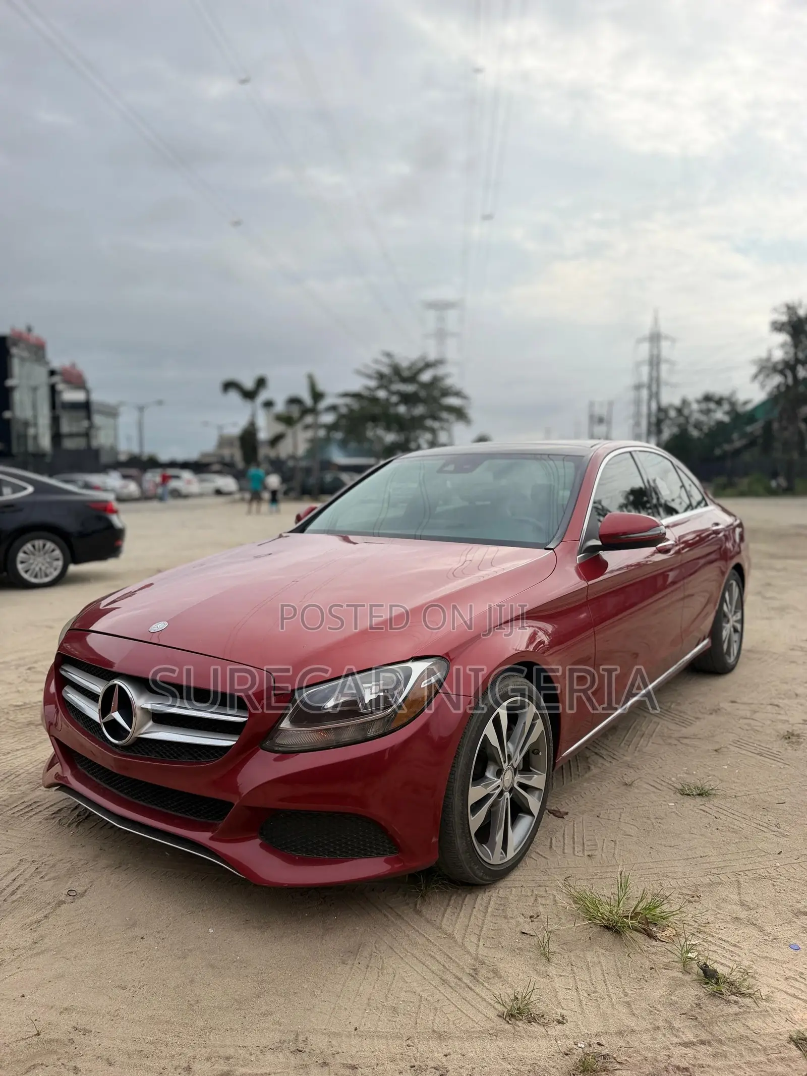 Mercedes-Benz C300 2016 Red