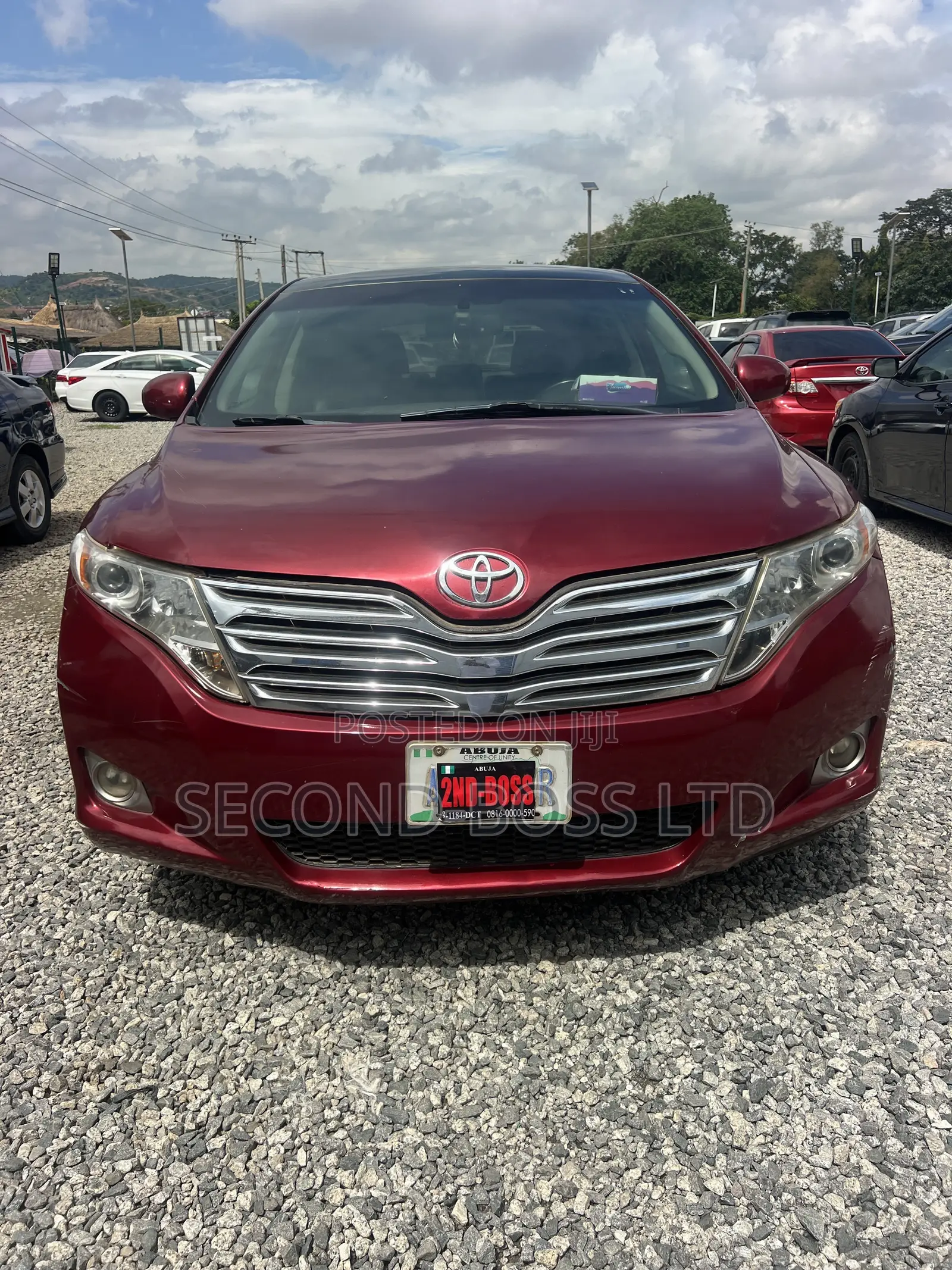 Toyota Venza Limited 2011 Red