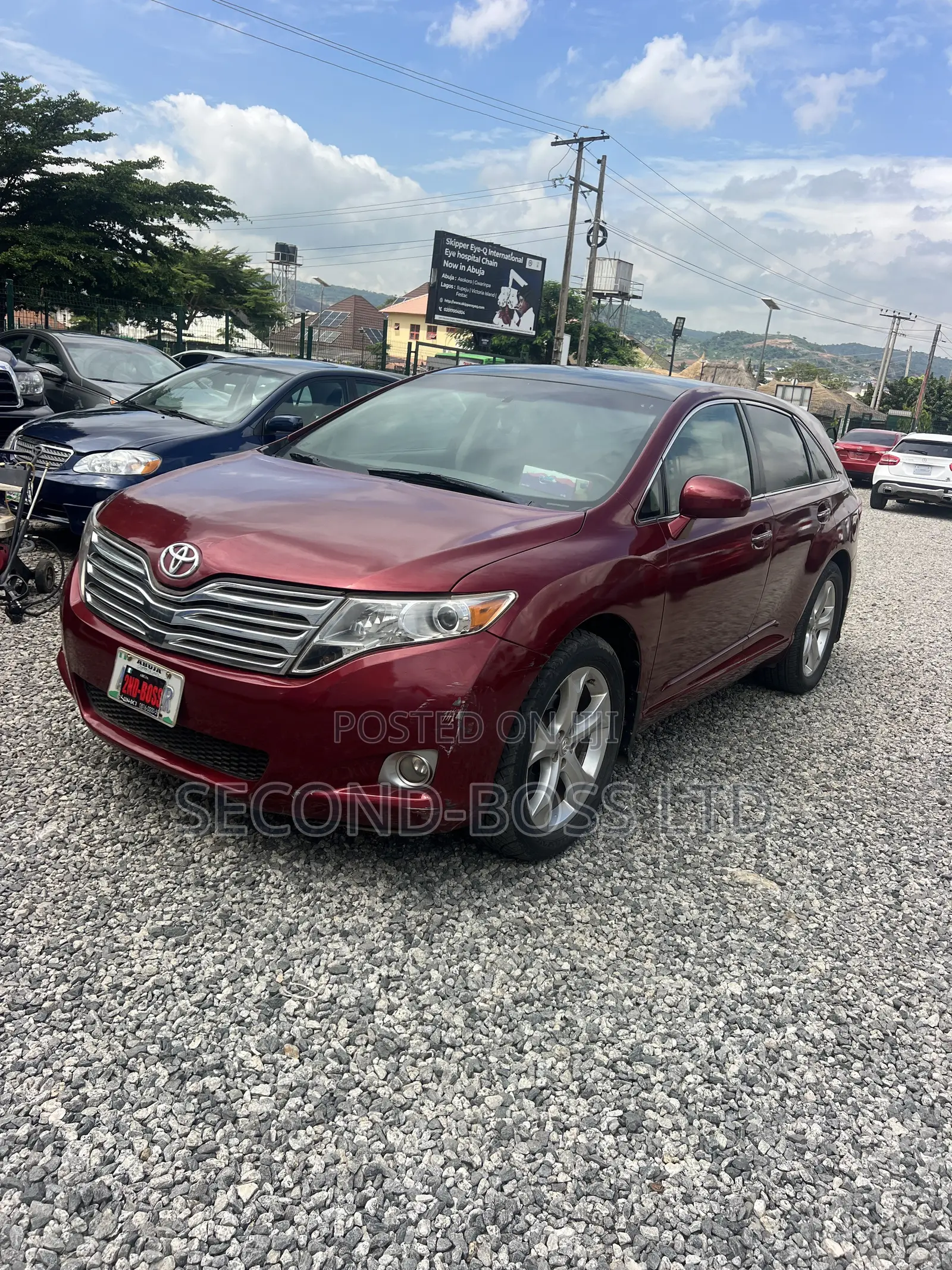 Toyota Venza Limited 2011 Red