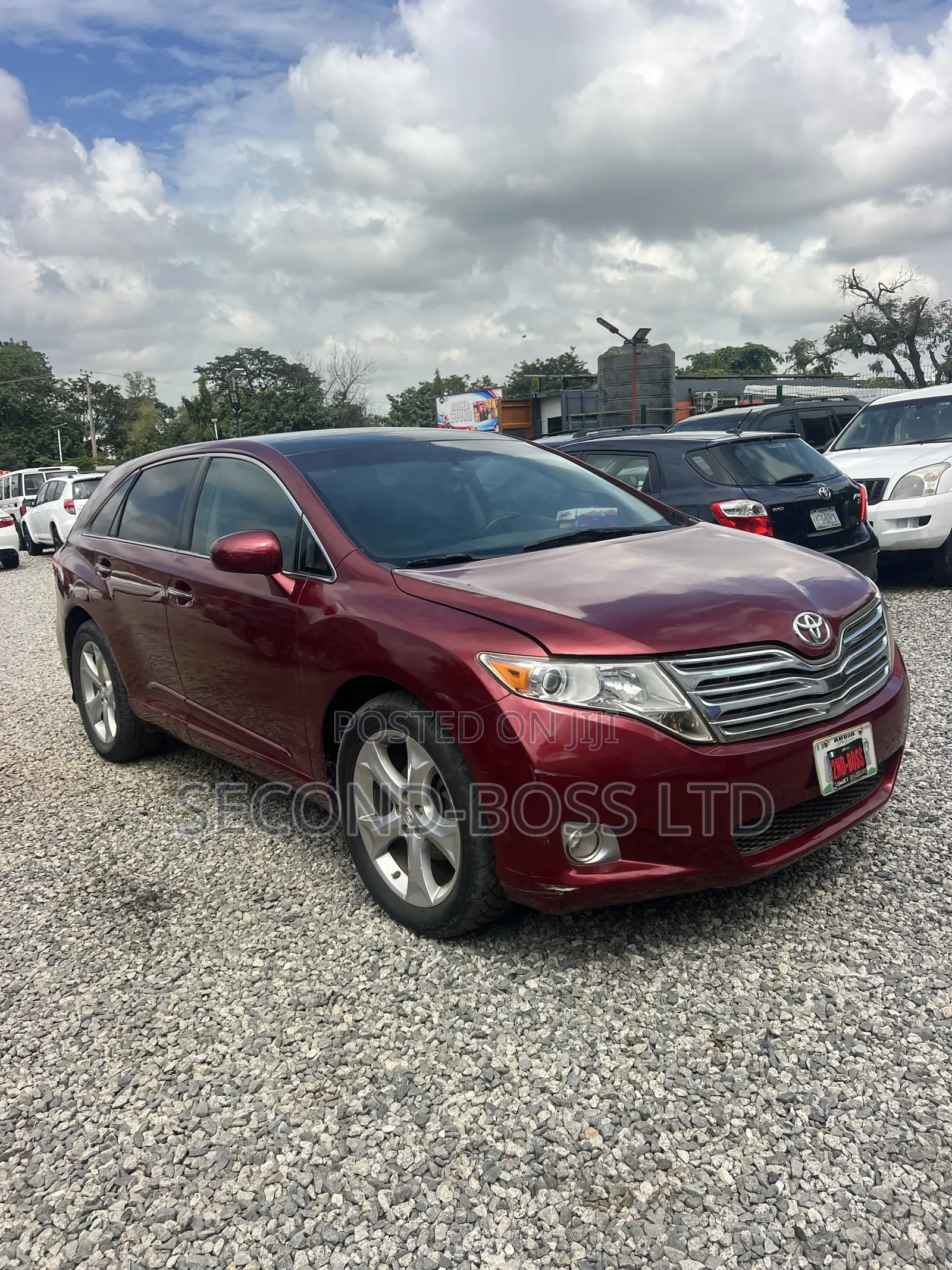 Toyota Venza Limited 2011 Red