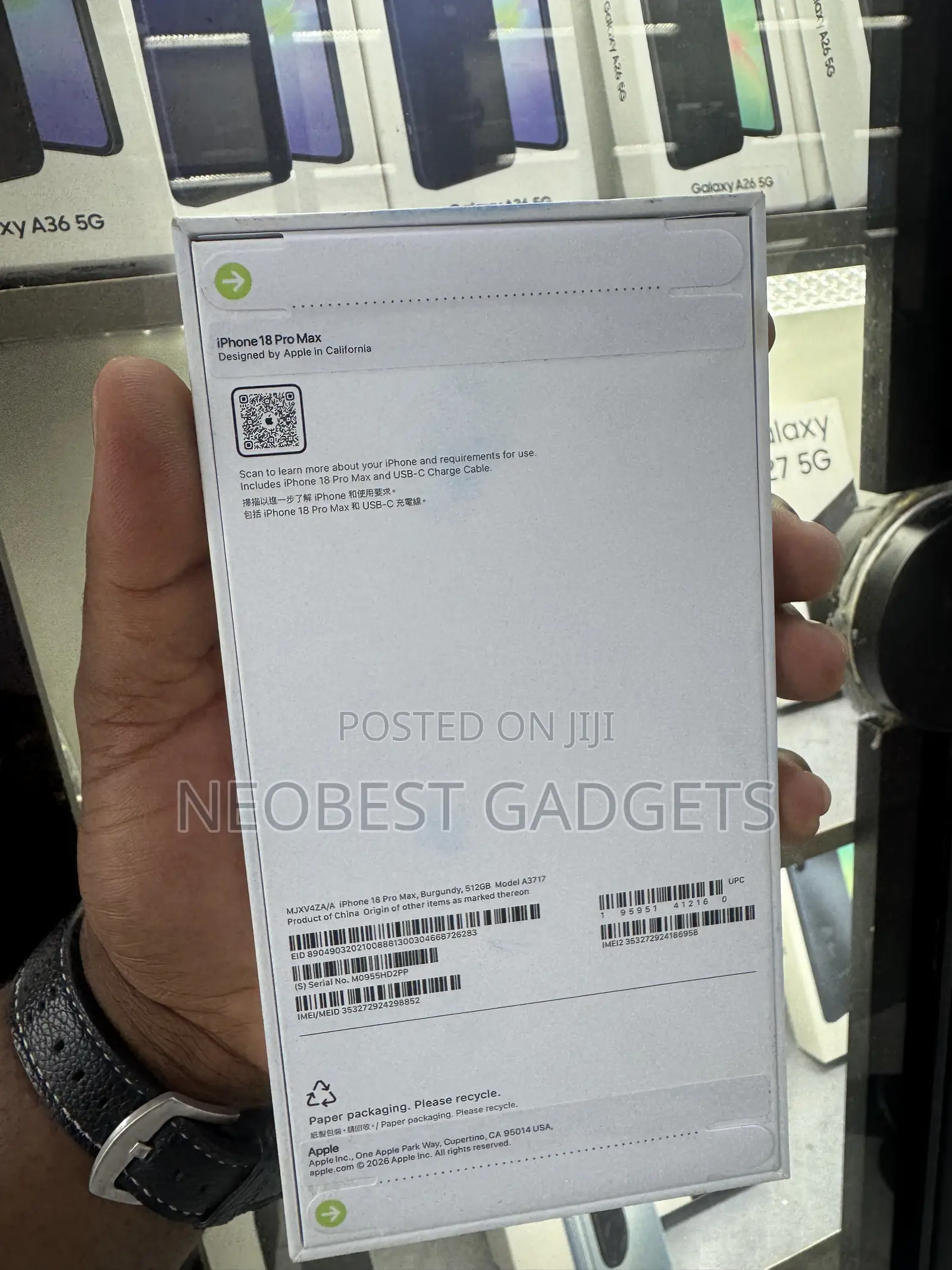 New Apple iPhone 18 Pro Max 512 GB