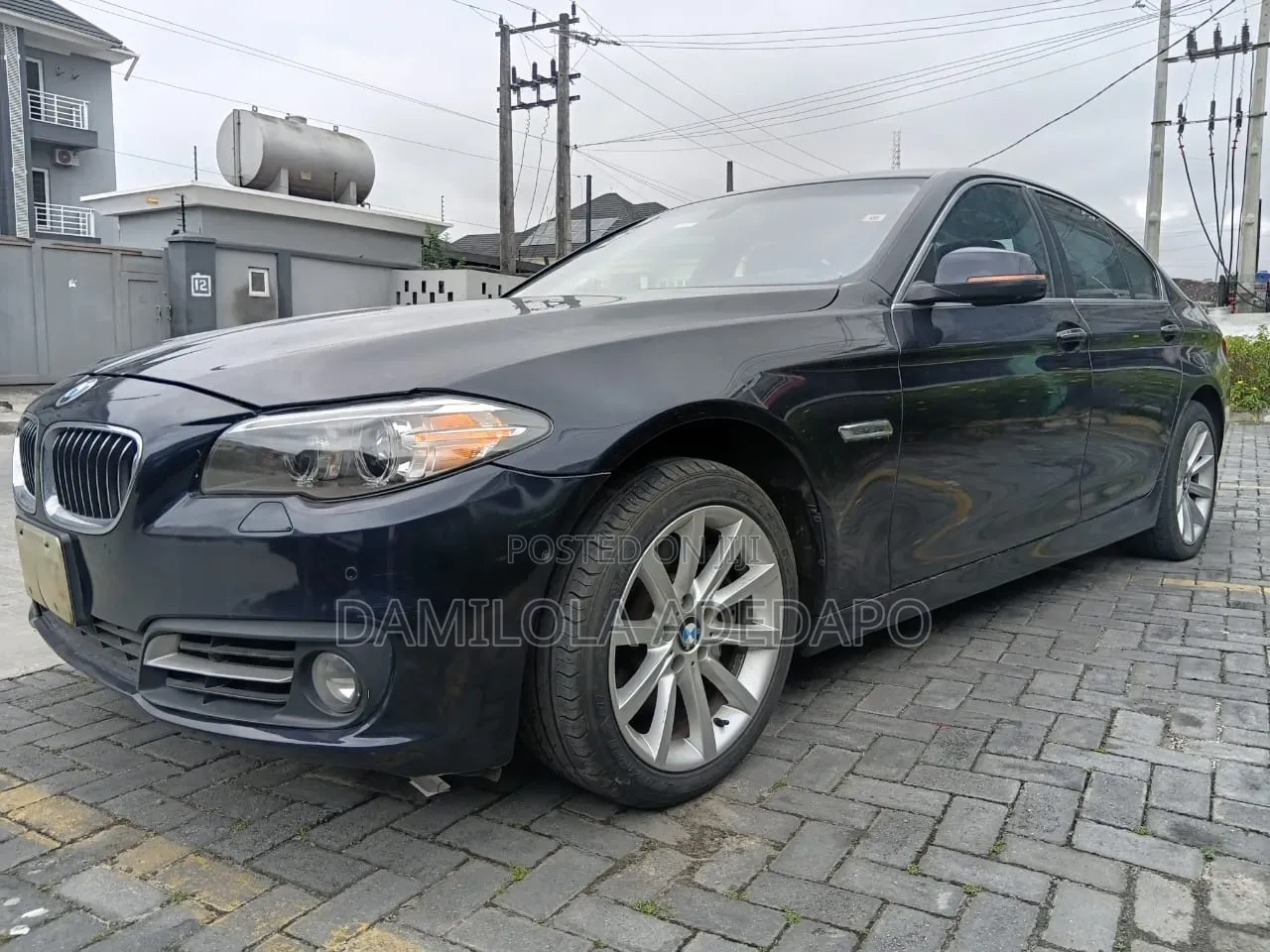 BMW 535i 2016 Black