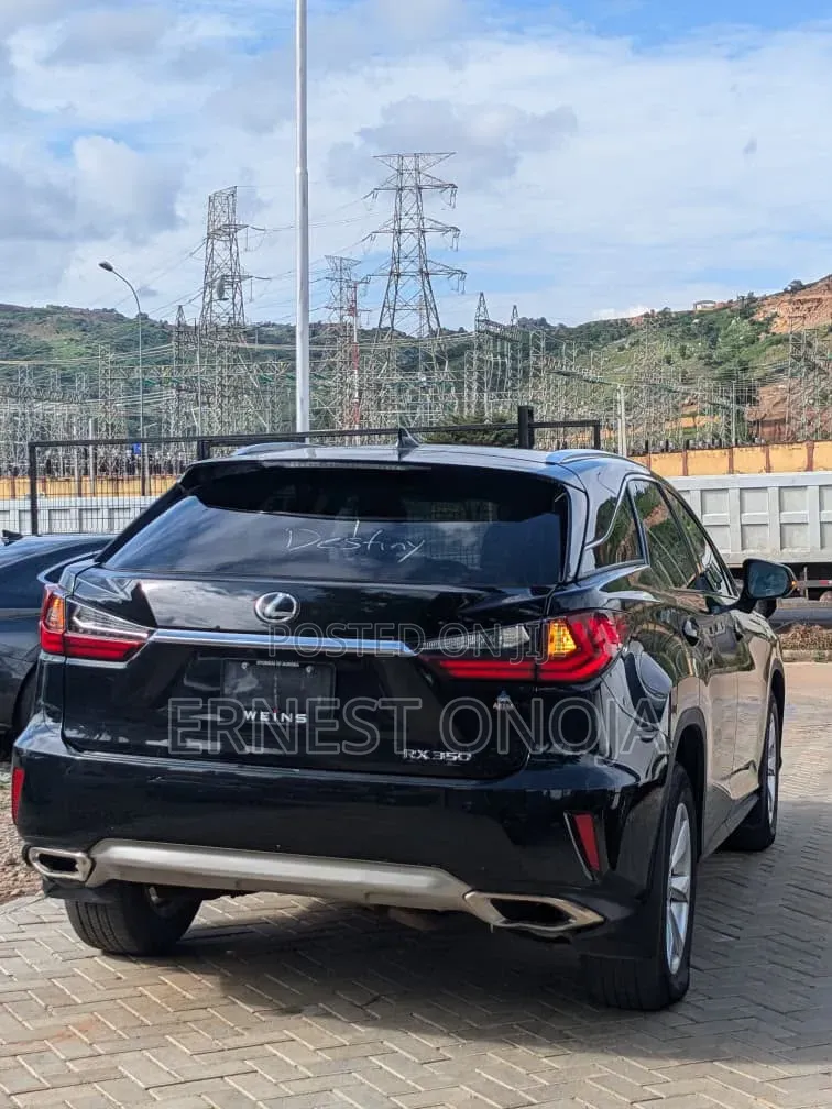 Lexus RX 350 FWD 2017 Black