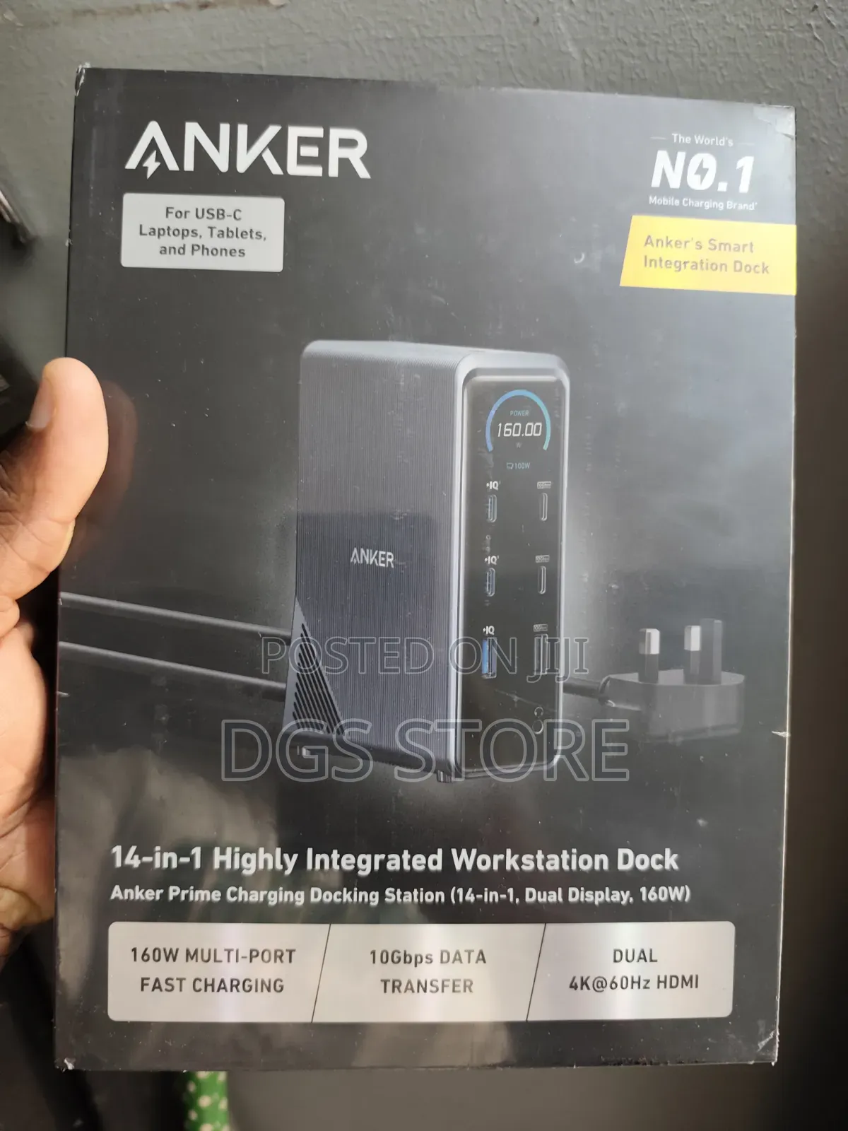 Anker 14in1 Integrated Workstation Dock 160w