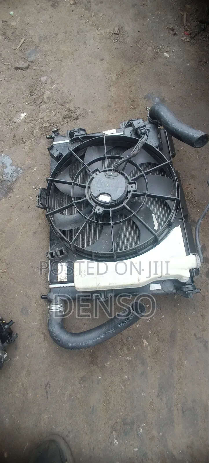 Hyundai Accent 2013 Radiator Fan and AC Condenser