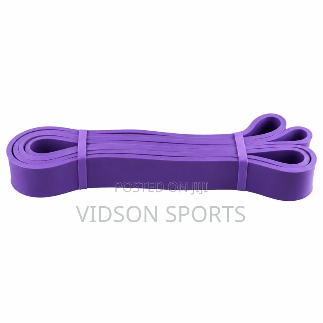 Purple Resistance Loop Band (40–80 Lbs) for Strength Training