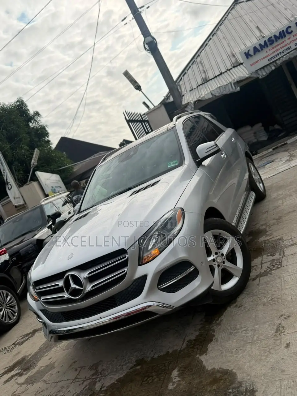 Mercedes-Benz GLE-Class GLE 350d 4MATIC 2016 Silver
