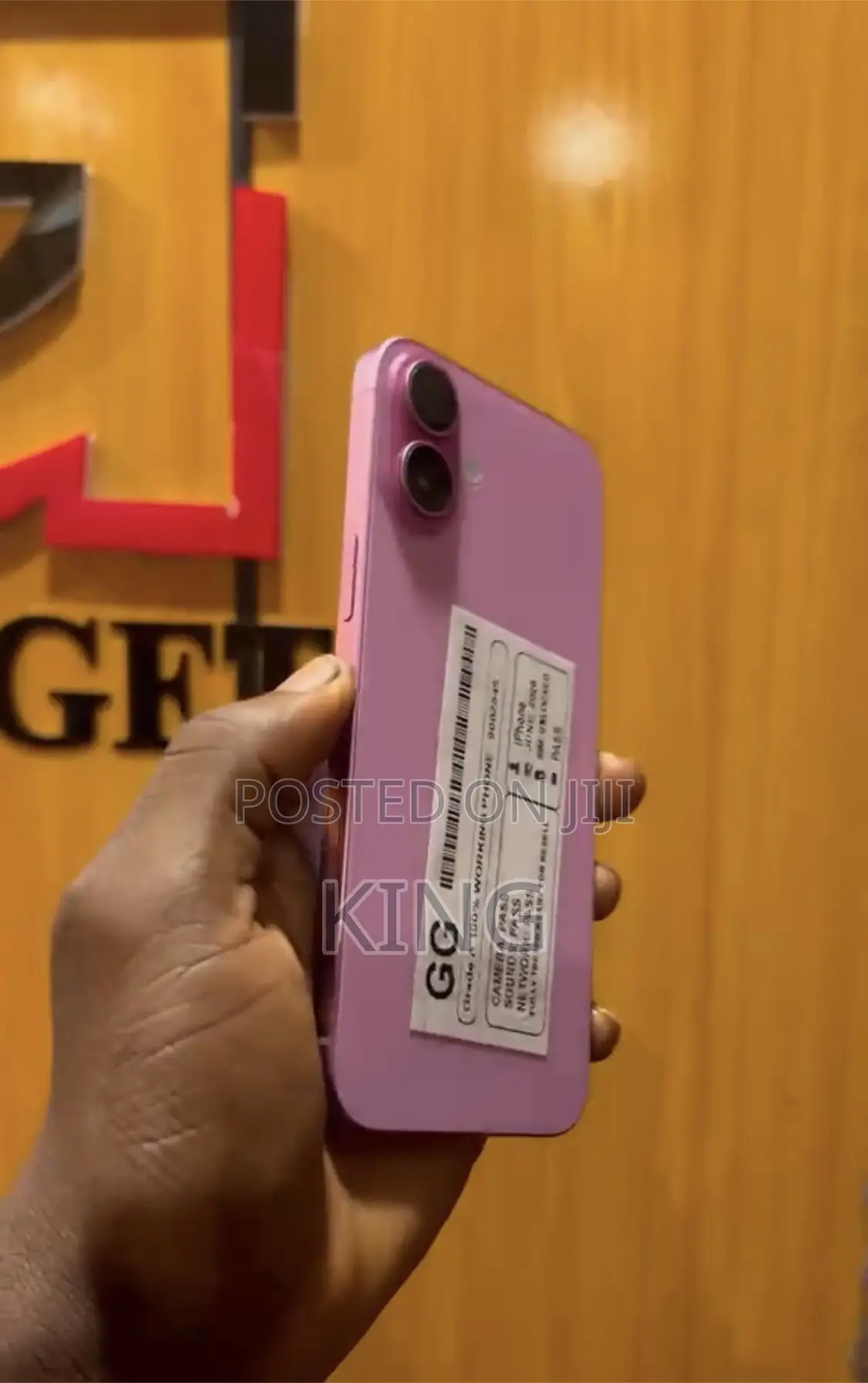 Apple iPhone 16 Plus 128 GB Pink