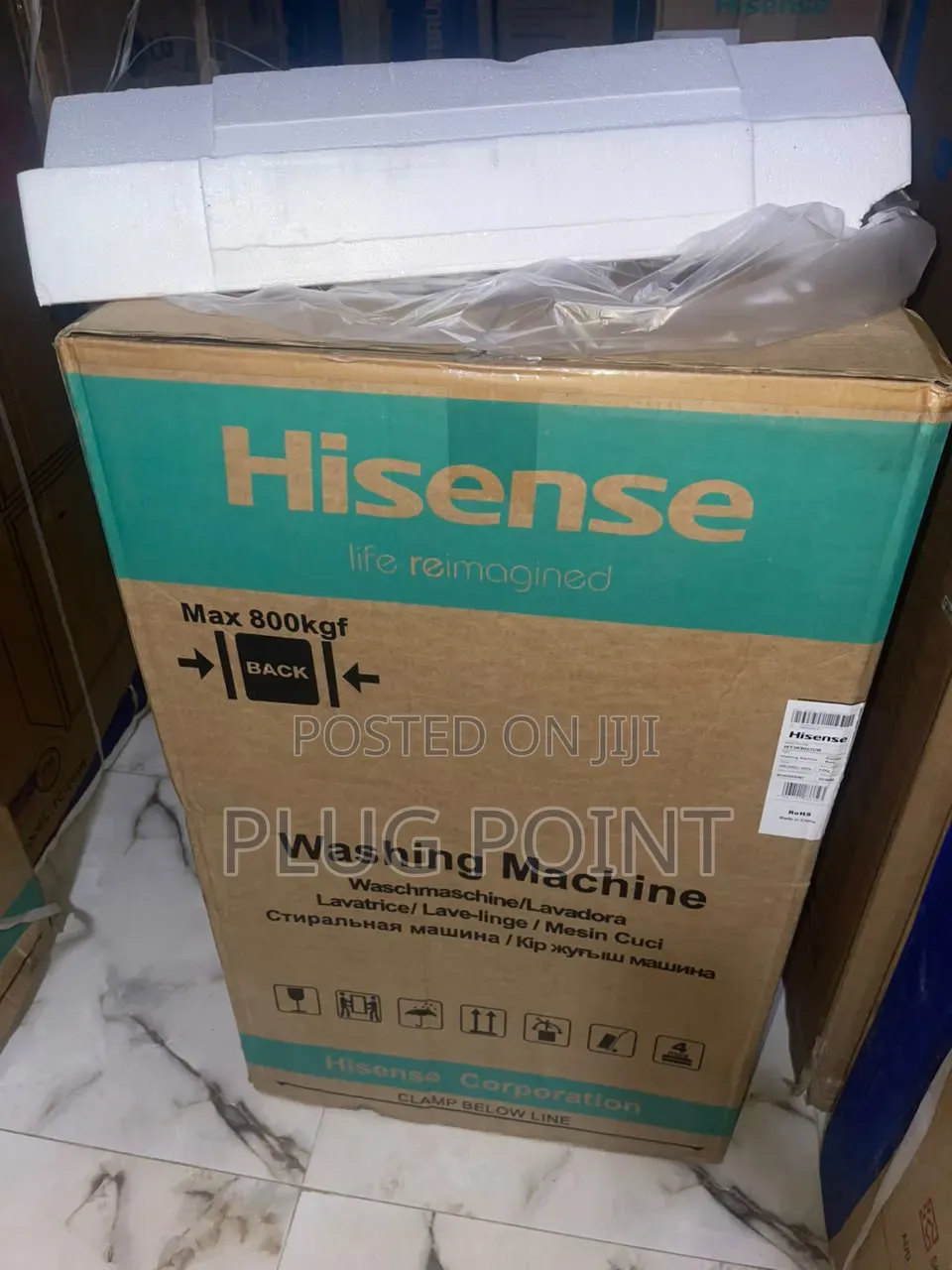 Hisense 9kg Top Load Washer and Spinner for Family Use