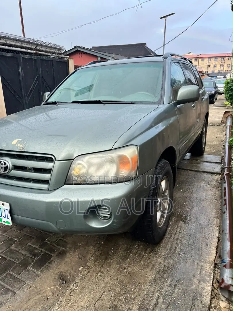 Toyota Highlander 2006 Green