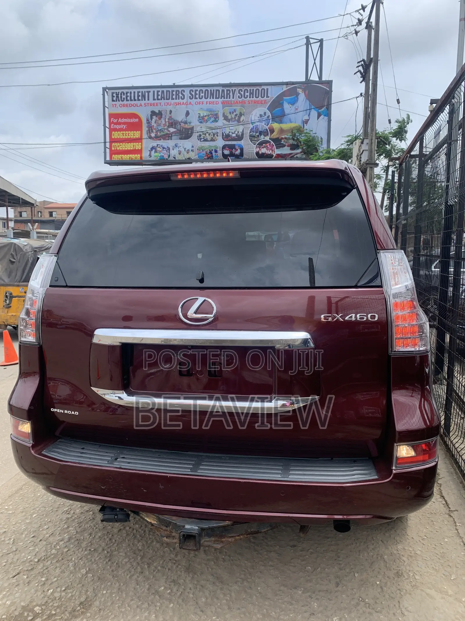 Lexus GX 460 Luxury 2014 Burgundy