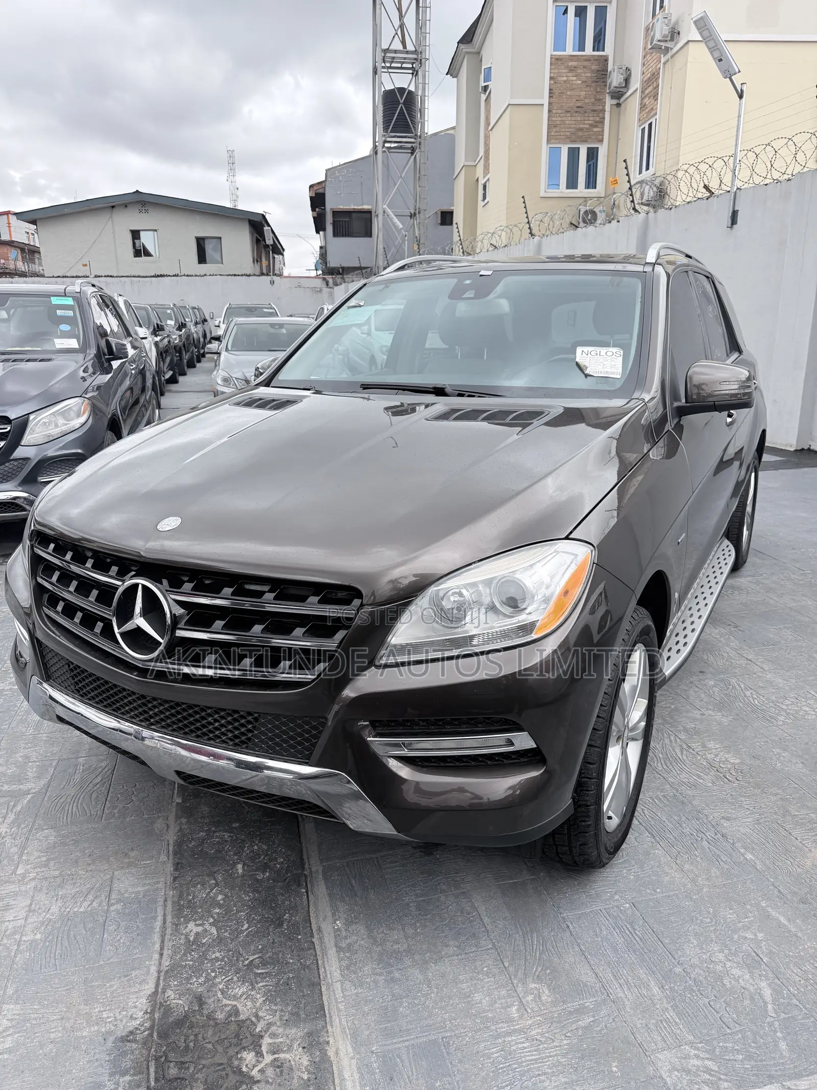 Mercedes-Benz M Class ML 350 4Matic 2012 Brown