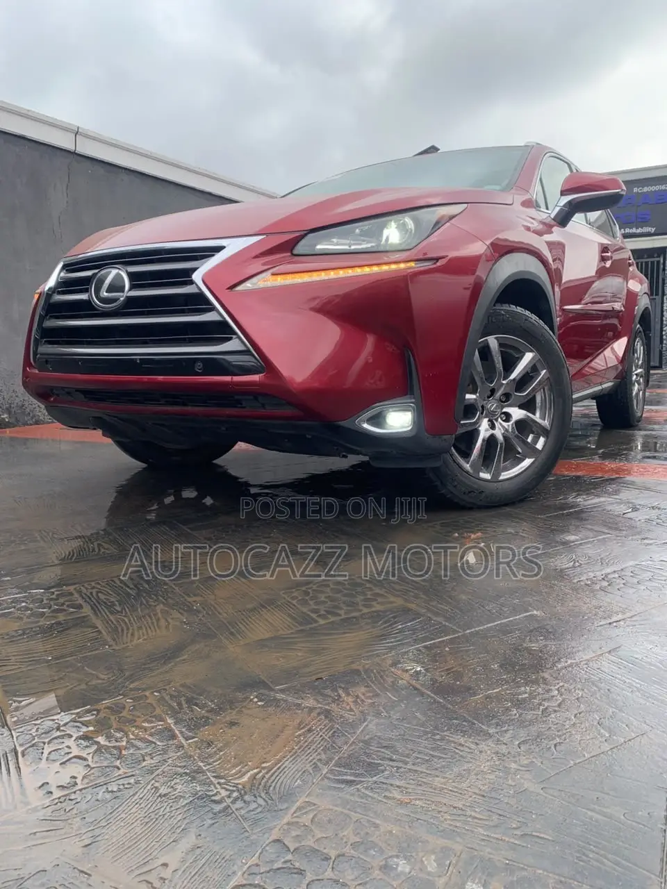 Lexus NX 200 AWD 2016 Red