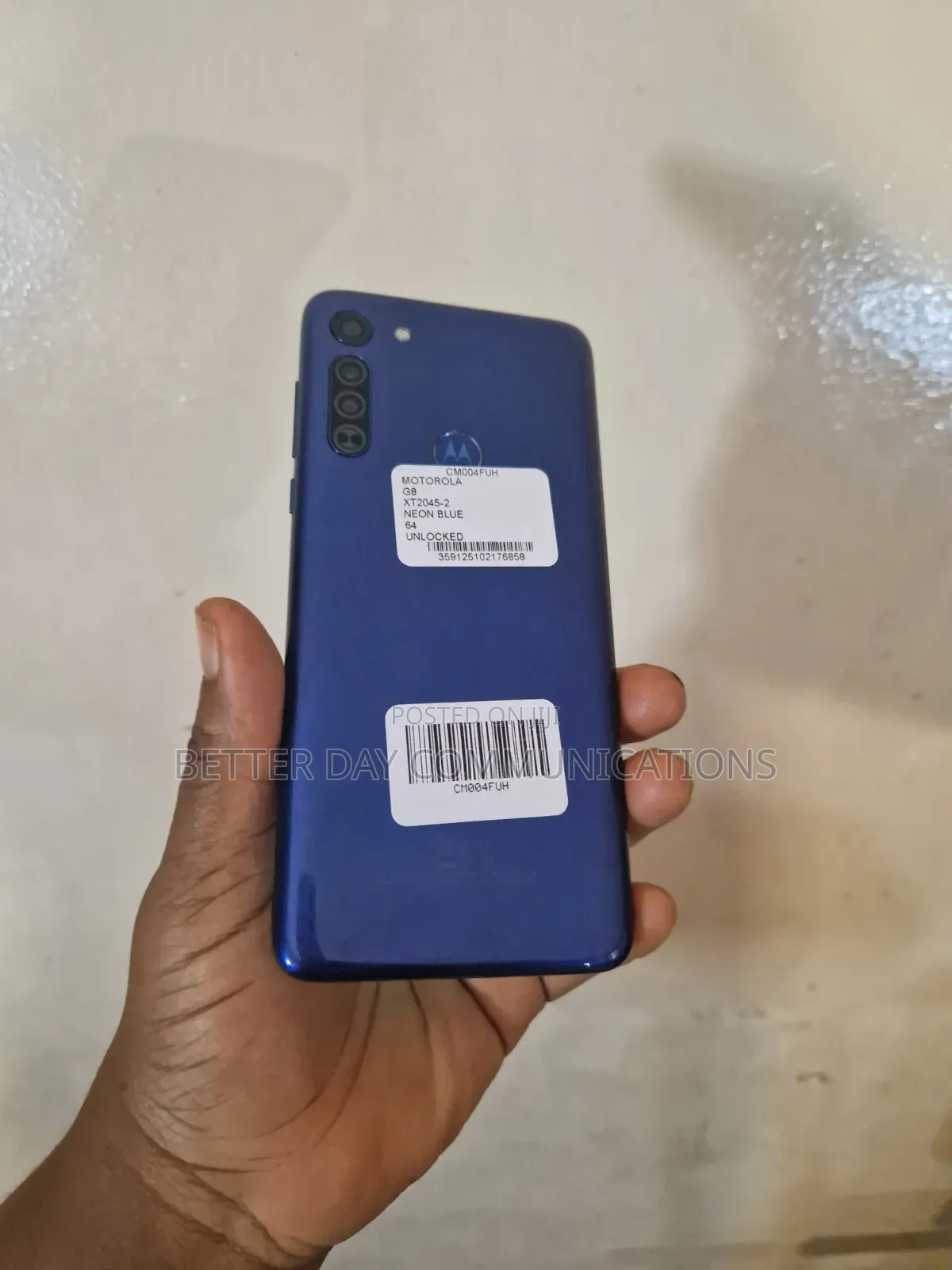 Motorola Moto G8 64 GB Blue