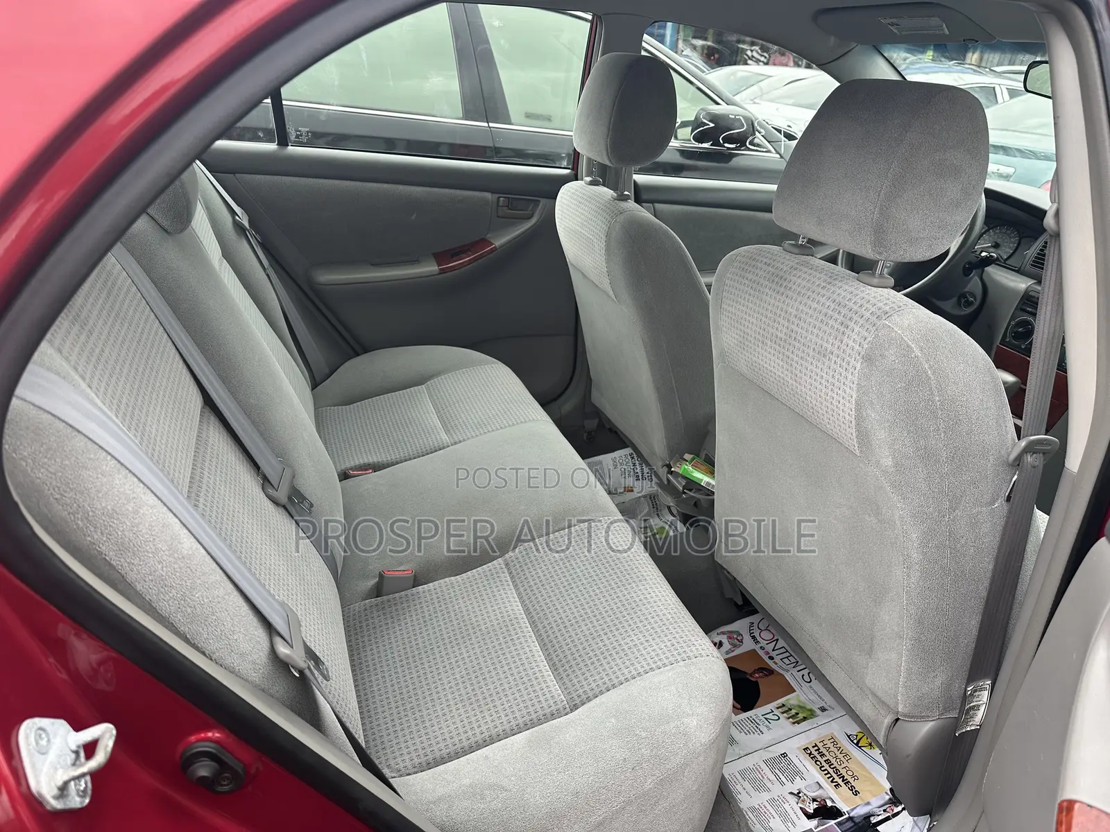 Toyota Corolla LE 2005 Red
