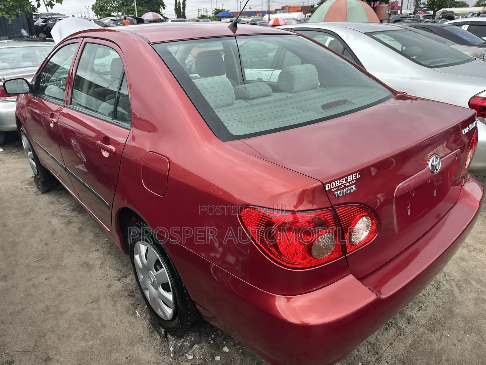 Toyota Corolla LE 2005 Red