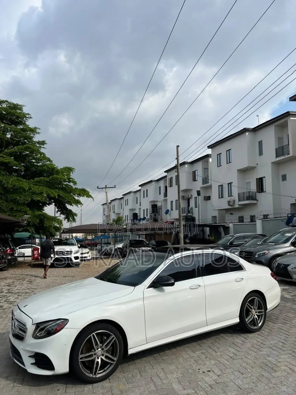Mercedes-Benz E300 2018 White