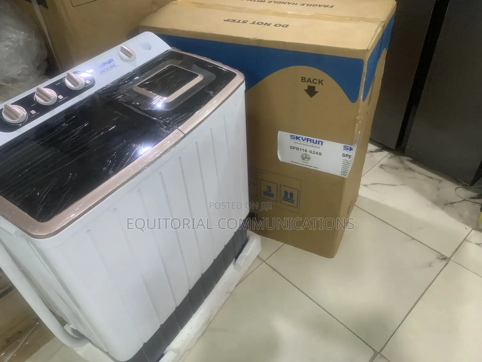 SKYRUN 11KG Manual Twin Tub Washing Machine