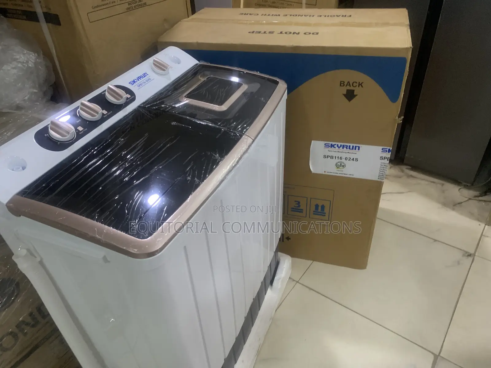 SKYRUN 11KG Twin Tub Semi Automatic Washing Machine