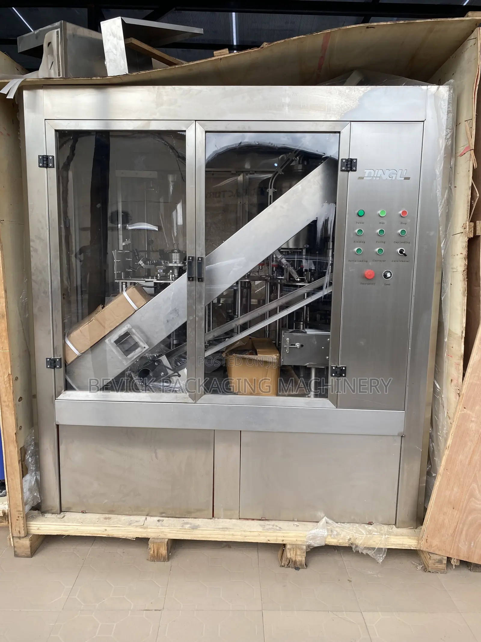 8-8-3 Water Filling Monoblock Machine for Sale