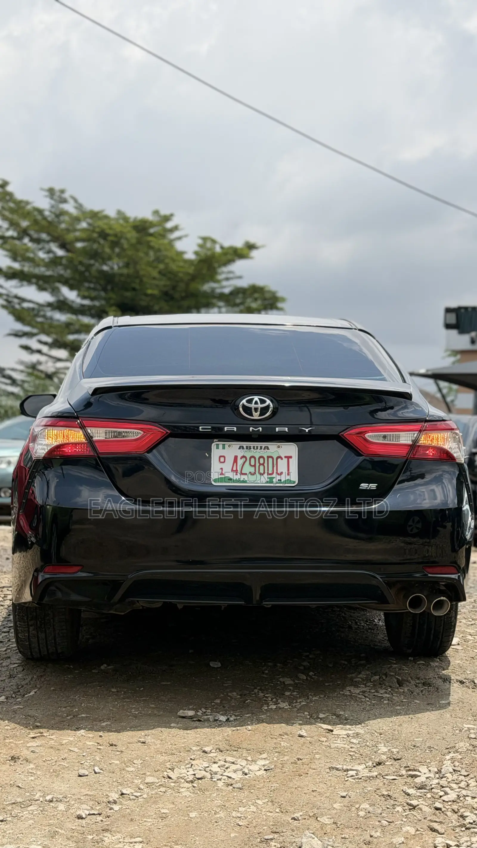 Toyota Camry SE (2.5L 4cyl 8A) 2019 Black