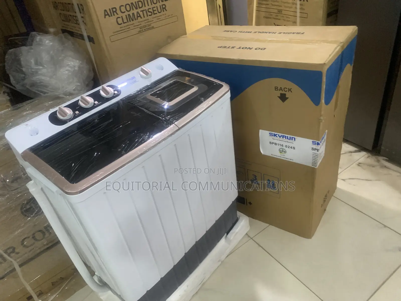SKYRUN 11KG Twin Tub Washer and Spin Dryer
